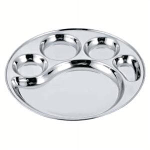 ২ পিস প্রিমিয়াম ৫ চেম্বার গোল প্লেট